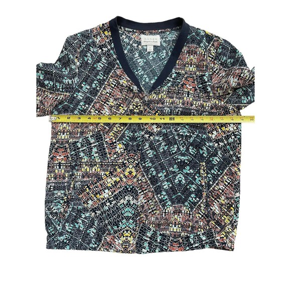 Hinge Womens Blue Zip Up Bomber Jacket Size Small Lightweight Long Sleeve - Picture 4 of 7